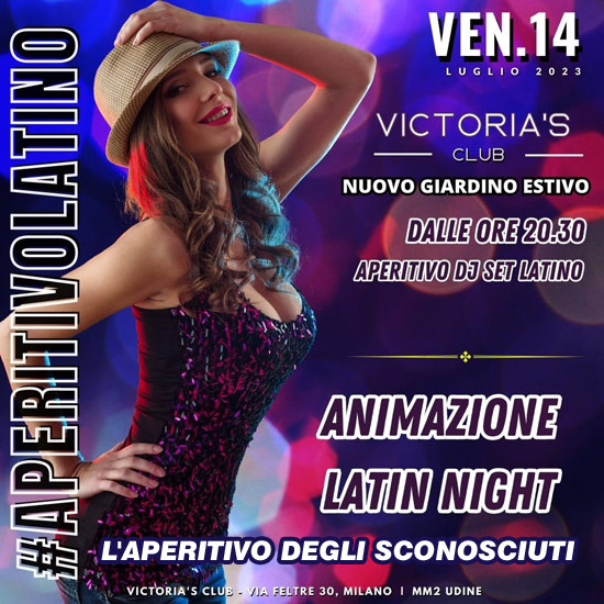 Aperitivo latino degli Sconosciuti