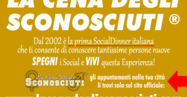 cena degli sconosciuti