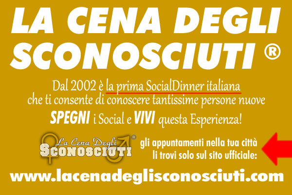 cena degli sconosciuti