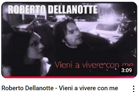 vieni a vivere con me - roberto dellanotte