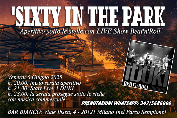 musica live al parco sempione bar bianco