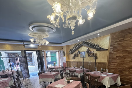 cena degli sconosciuti alla trattoria da bruno di venezia