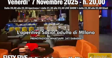 aperitivo per single al fifty five