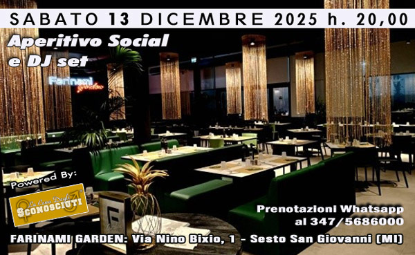 aperitivo social farinami garden