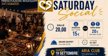 saturday social aperitivo per single sabato 19 settembre all aria club di milano