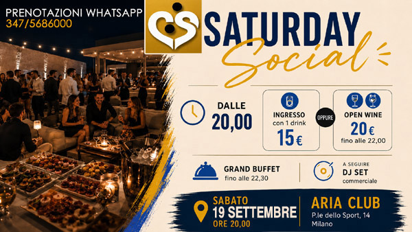 saturday social aperitivo per single sabato 19 settembre all aria club di milano saturday social aperitivo per single sabato 19 settembre all aria club di milano