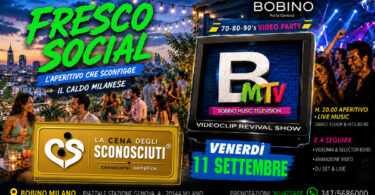 venerdi 11 settembre un aperitivo social per nuove amicizie al bobino di milano