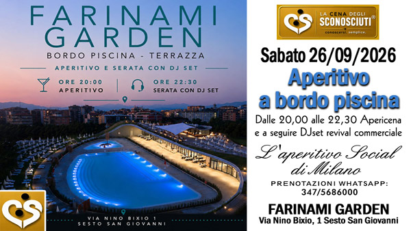 aperitivo social sabato 26 settembre al farinami di sesto san giovanni aperitivo social sabato 26 settembre al farinami di sesto san giovanni