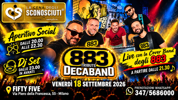 aperitivo e live show decaband la tribute band degli 883 al fifty five di milano aperitivo e live show decaband la tribute band degli 883 al fifty five di milano
