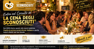 Entra nel Circuito de La Cena degli Sconosciuti e diventa ristorante partner
