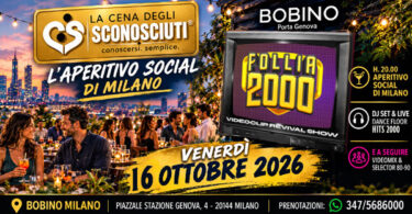 aperitivo social al bobino club milano venerdì 16 ottobre serata djset anni 2000